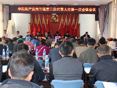 中国共产党西三镇第二次代表大会隆重开幕